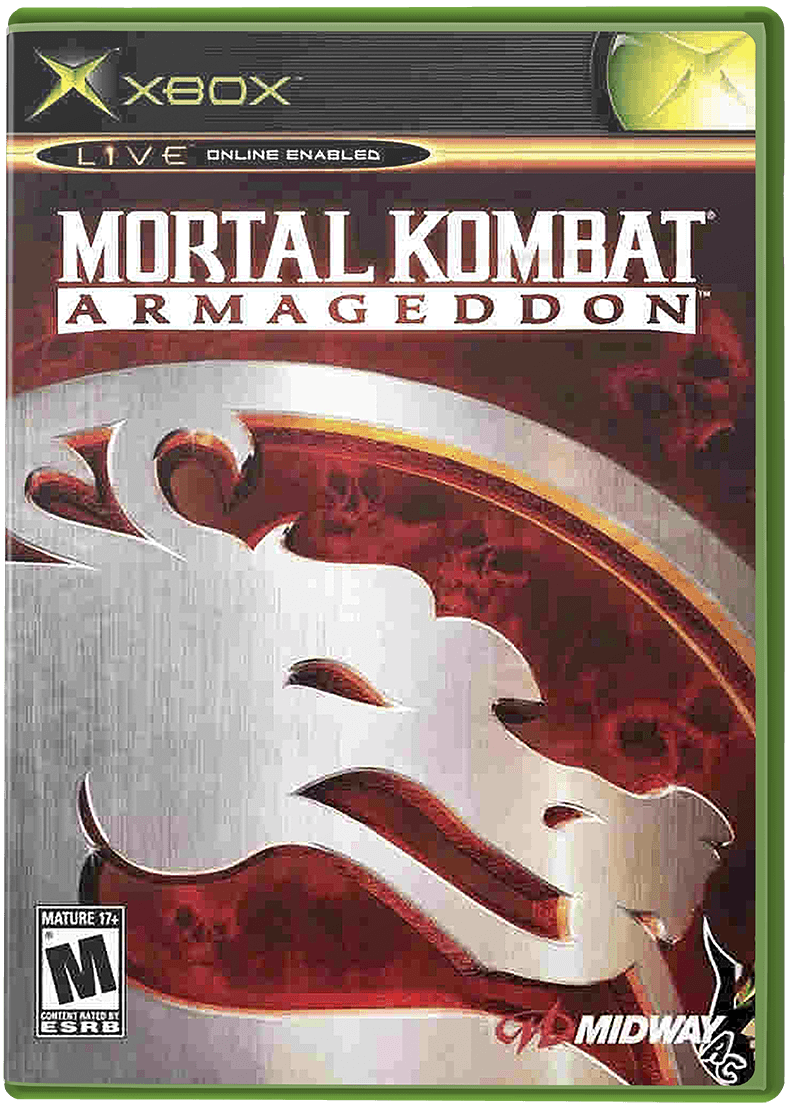 Mortal Kombat Armageddon box art for Xbox